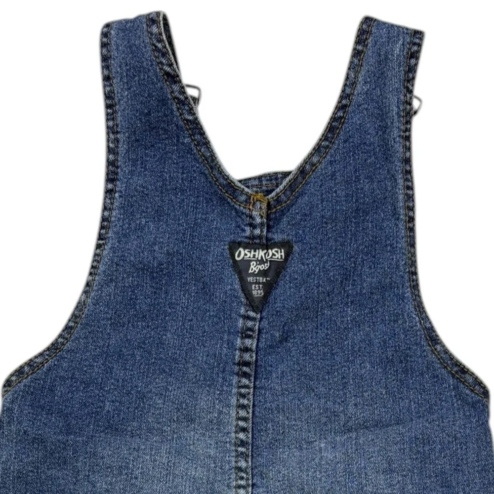 Oshkosh B’gosh Toddler Stretch Denim Adjustable Straps Overalls